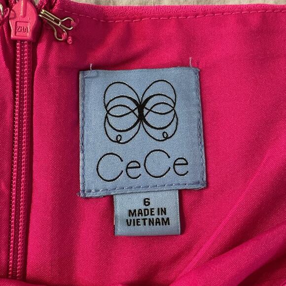 CeCe Barbie Pink Shift Dress Size 6 - Picture 3 of 8